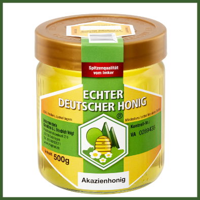 Foto Glas Akazienhonig