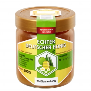 Weißtannenhonig im 500g Glas